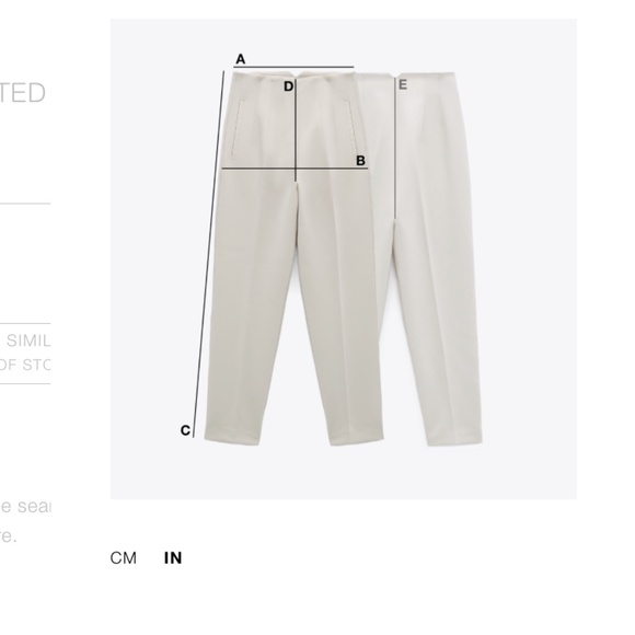 ZARA WOMAN COLLECTION Lapel collar shirt with long cuffed sleeves and trousers - Picture 11 of 12